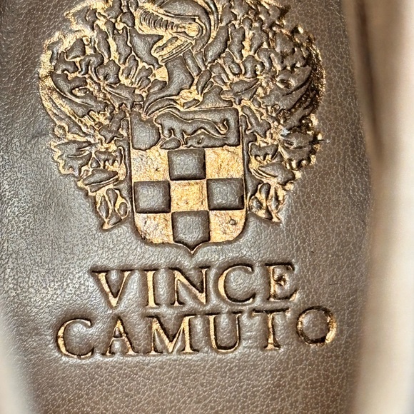 Vince Camuto VC Lorenza Heeled Boots – Wild Mushroom Suede – Size 7 - Picture 11 of 13